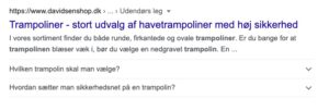 FAQ snippets tager mere plads i SERP og øger CTR!
