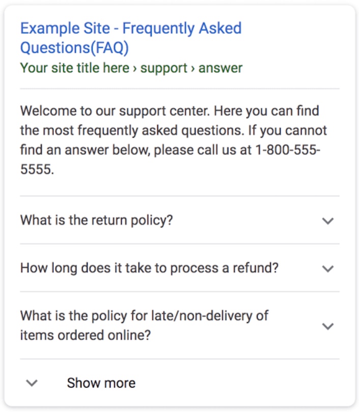 FAQ snippets tager mere plads i SERP